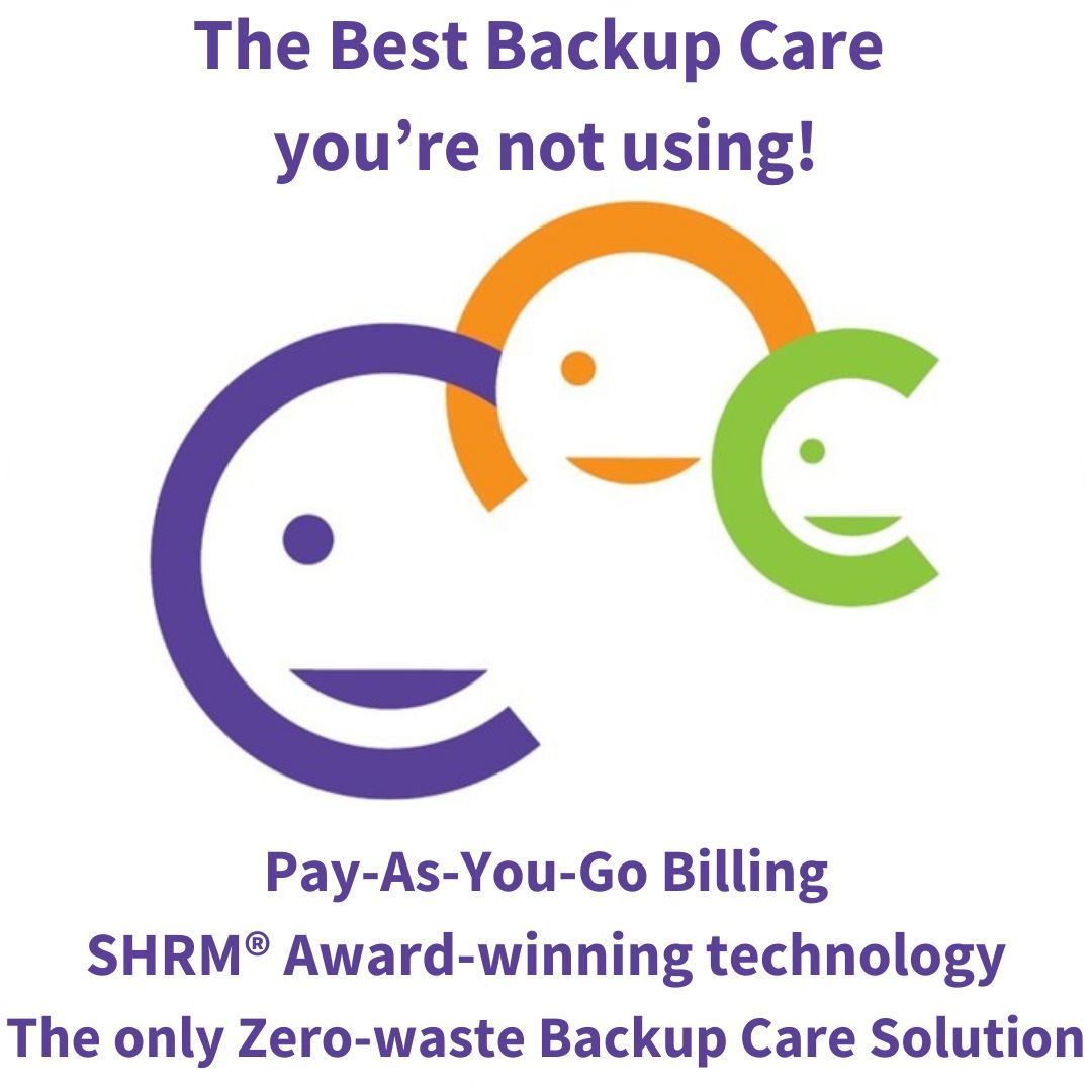 CCS4CARE's tweet photo. Finally! Realistic #BackupCare to keep your workforce productive. Pay-As-You-Go ensures you only pay for what you use, with no minimums.
Affordable, reliable, seamless. Boost retention, reduce absenteeism, and enhance work-life balance.

Learn more: https://t.co/h1N4W5d14C https://t.co/r8TdOpZeDF