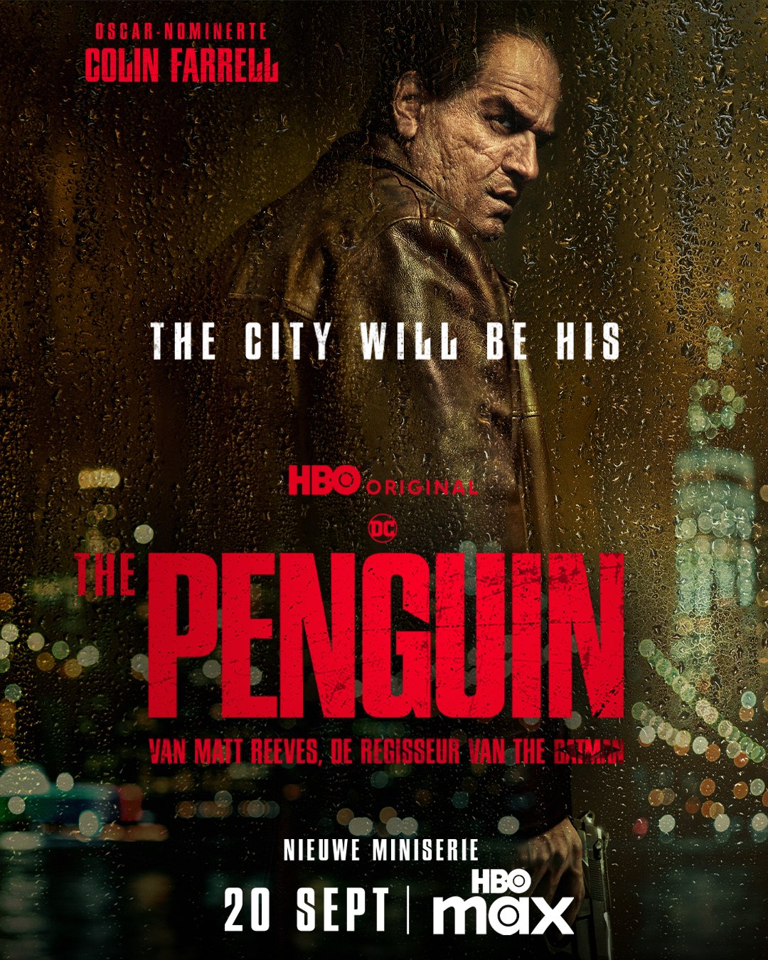 Colin Farrell in nieuwe Penguin poster op HBO Max België 