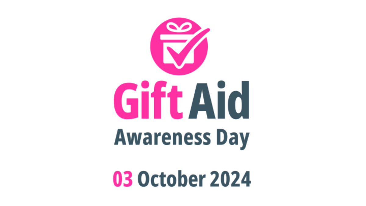 Get ready for #GiftAidAwarenessDay. On Thursday 3 October, let’s shout about the importance of Gift Aid and encourage all donors and supporters to #TickTheBox! loom.ly/tmKAHi0