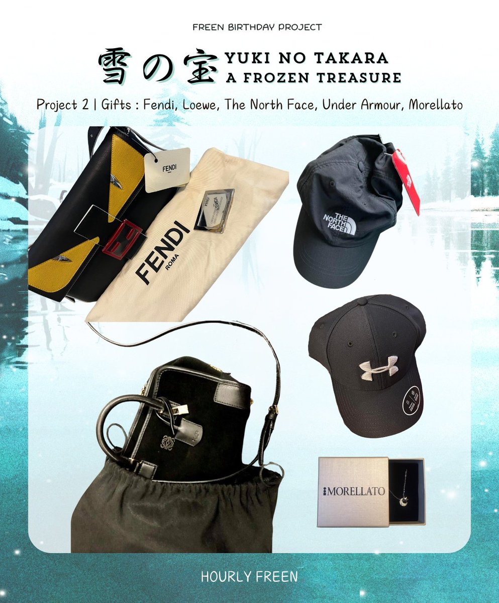 hourlyfreen88's tweet photo. 雪の宝 (Yuki no Takara) ❄️ Freen's 26th Birthday Project 

Project 2 | Gifts

Here are a few tokens of appreciation for our Dear Saro. Thank you for putting a smile on our faces. May you stay happy &amp; grow in your own unique way 🌷

#กดบัตรTHEFreenAIRY
#THEFreenAIRYꕤ
#srchafreen https://t.co/jnHiuvwMFi