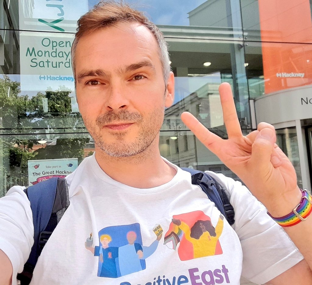RICKYatPE's tweet photo. Happy Thursday, lovely @hackneycouncil 🏳️🌈🙂🏳️⚧️
Hi from Scott and Ricky at #HackneyCenyralLibrary, delivering free, fast, friendly, and confidential #SexualHealthScreening with #FreeCondoms, info and #Support
With ❤️ @PositiveEast https://t.co/Y9naLFs84O