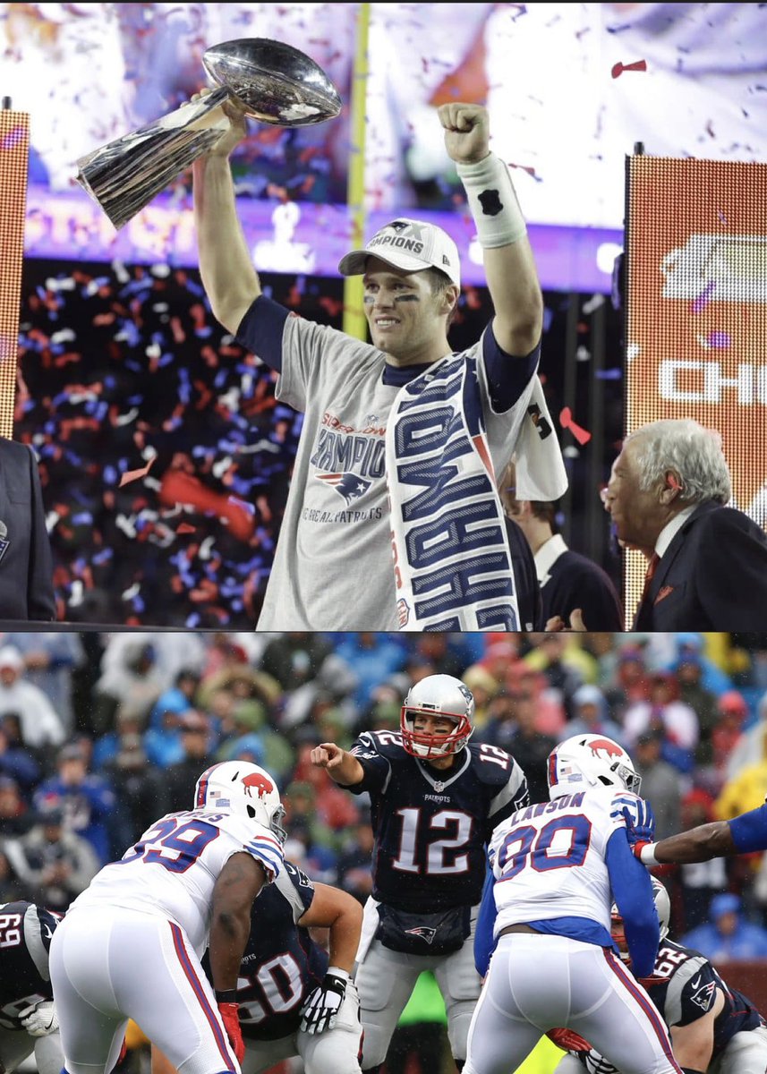 MLFootball's tweet photo. THE GOAT: Iconic #Patriots QB Tom Brady has more Super Bowl MVPs than losses to the Buffalo #Bills. 

😱😱😱

AN INSANE STAT https://t.co/HhV8ezHdHn