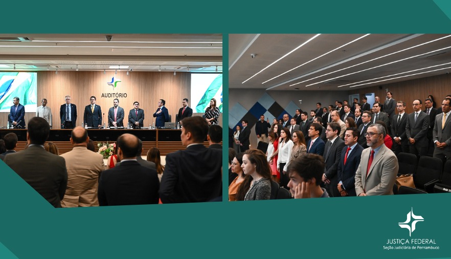 Magistrados e magistradas da JFPE participam de Fórum Regional dos Juízes Criminais. jfpe.jus.br/index.php/noti…