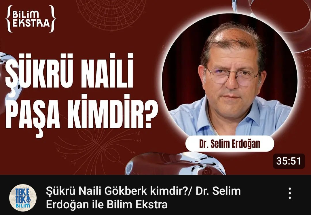 Şükrü Naili (Gökberk) Paşa...
Vatandan Başka Sevgili Bilmeyenler, Millî Mücadele'de İkiztepeler'den Çal Dağı'na, Seyitgazi'den Bursa'ya kadar tüm cephelere izini bırakmış, büyük bir kahramanla devam ediyor.
Videoyu izlemek için lütfen aşağıdaki linki tıklayınız 👇