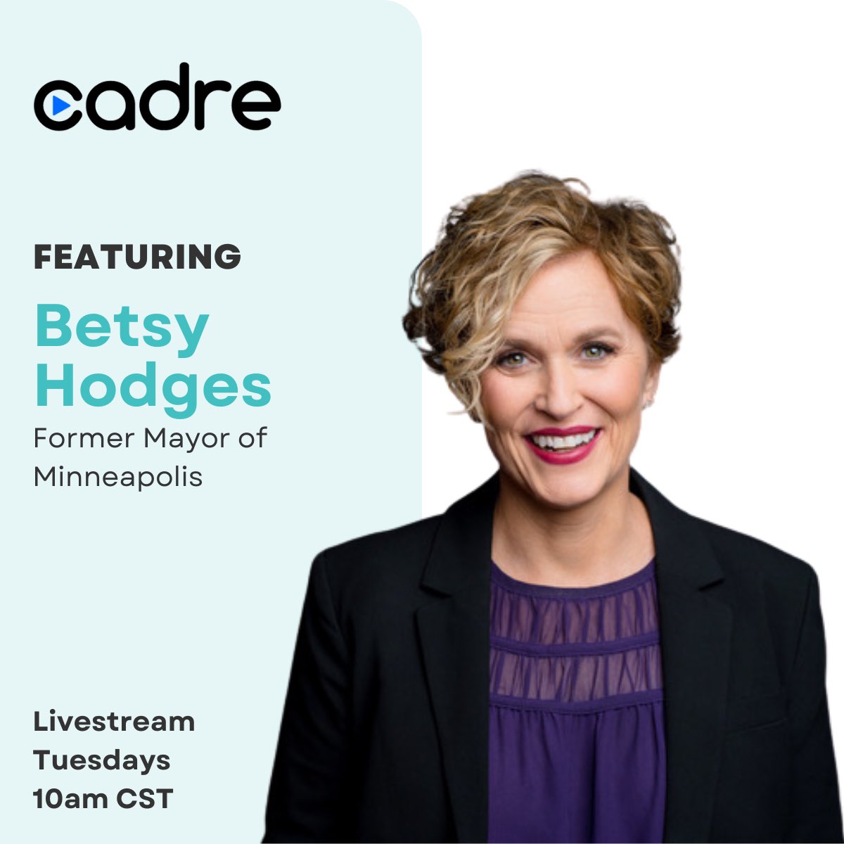 Big news! I am partnering with <a href="/joincadre/">Cadre</a> to talk mental health in a weekly, bite-sized livestream Tuesdays at 11 E/10 C. Please come hang out! I am waaaay more of an open book than you might even think…. 

#mentalhealth #talktalk