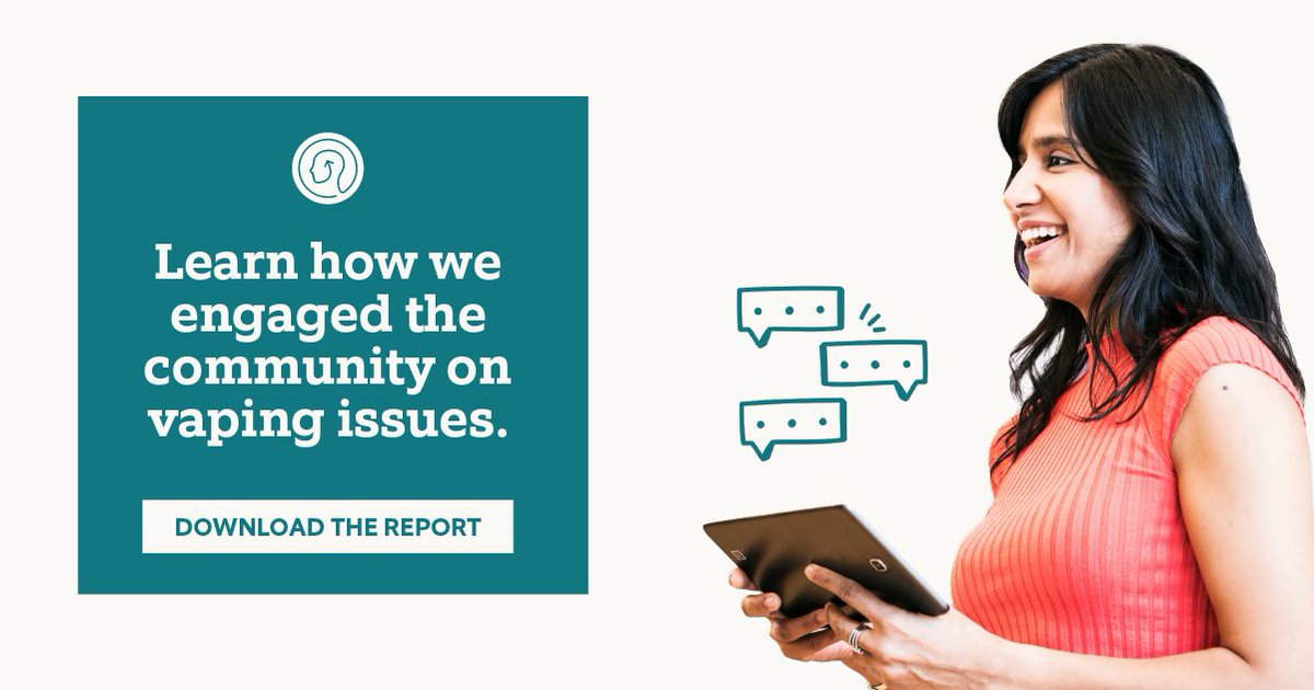 SimplyStrategy's tweet photo. Unsure how to address the complexities of health issues in your community? Our case study on teen vaping shares successful approaches to building local support for health initiatives. 

Discover community-driven solutions: https://t.co/YgOyz5wjIM

#SimplyStrategy #HealthEquity https://t.co/8ZQimPOqS4