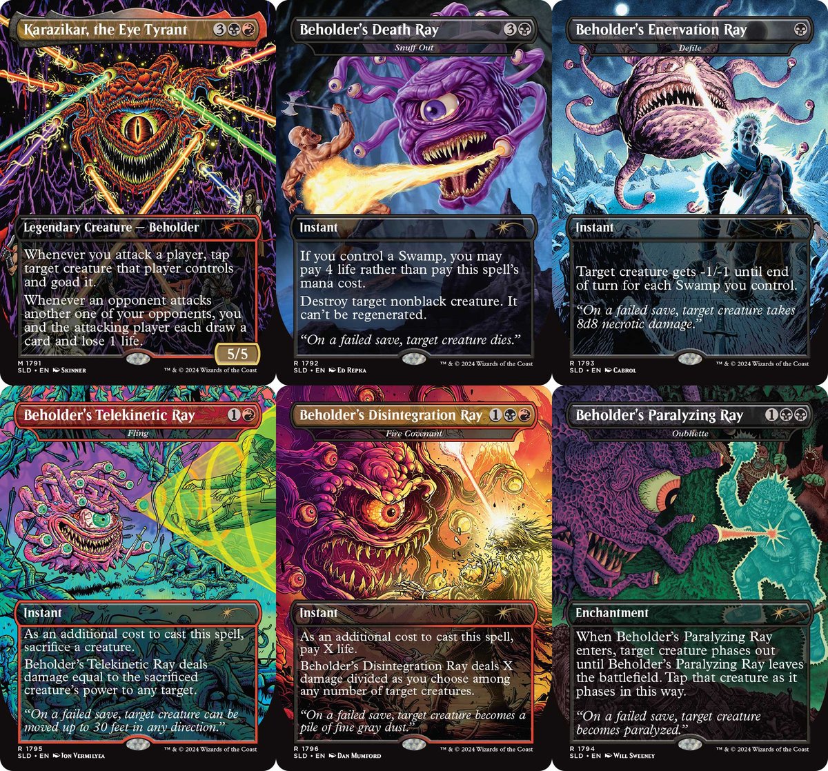 Secret Lair】 『Secret Lair x Dungeons & Dragons: Death Is In The