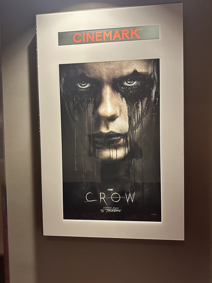 I want to be excited for the crow, just one more week