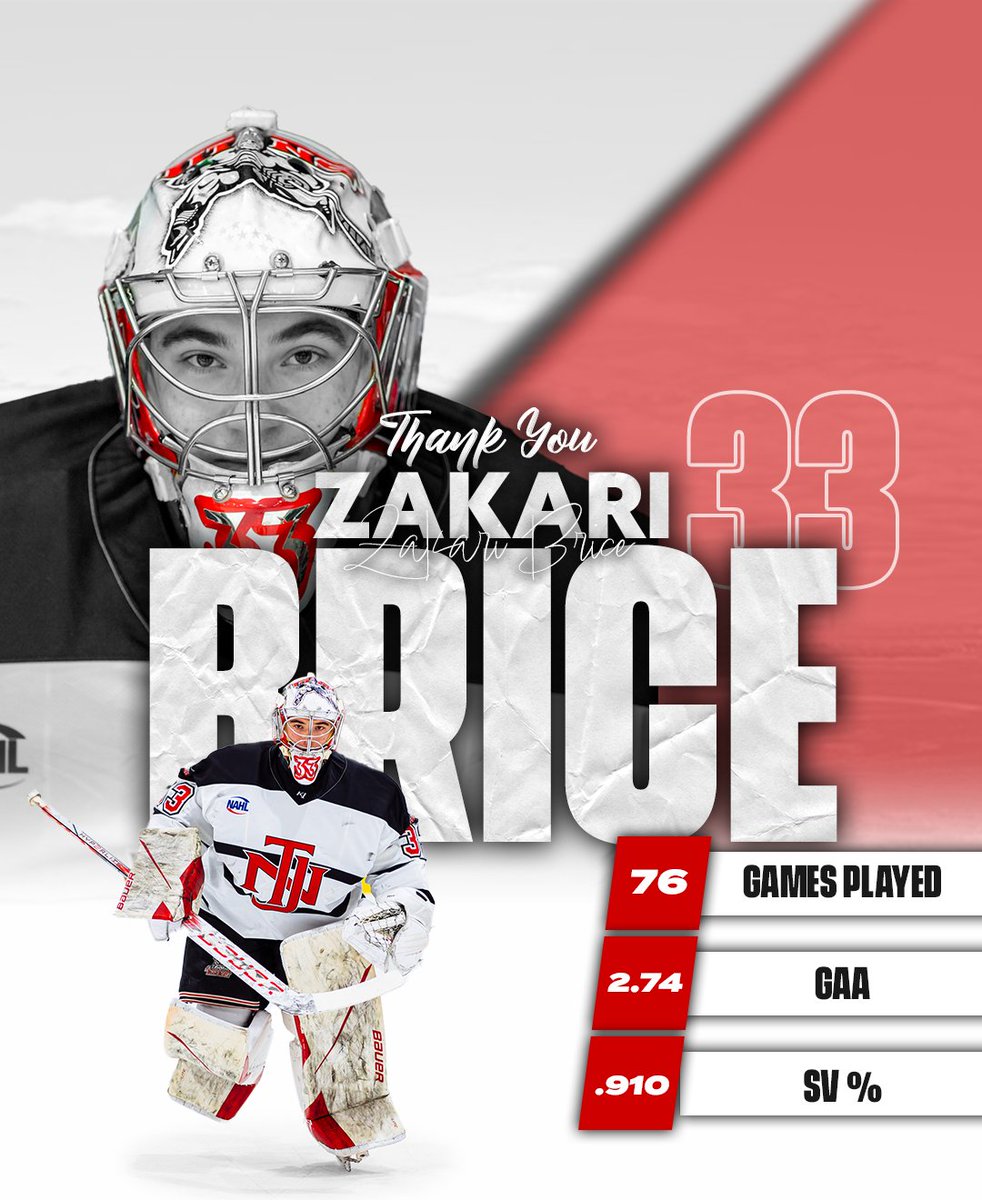 Bricer goes back to school!📚
The franchise leader in wins and shutouts skates off to Arizona State
Head to the link 🔗 to read more about Zak and his 2 seasons with the Titans👀
loom.ly/KUYi6VM