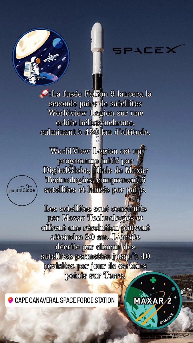 astro_iss's tweet photo. Présentation de la mission #MAXAR2 https://t.co/CY1X9lrpjY