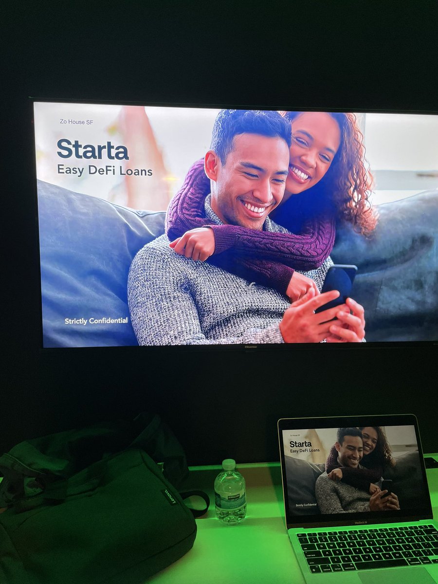 We had our first public preview yesterday and demoed the Starta app. Follow us on FC to participate in the private beta.