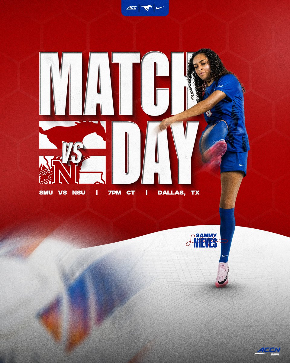 The wait is over… IT’S MATCH DAY! 

🆚 Northwestern State 
📍 Washburne Stadium 
🕖 7 pm CT 
⚽️ bit.ly/4dqhHCi

#PonyUpDallas