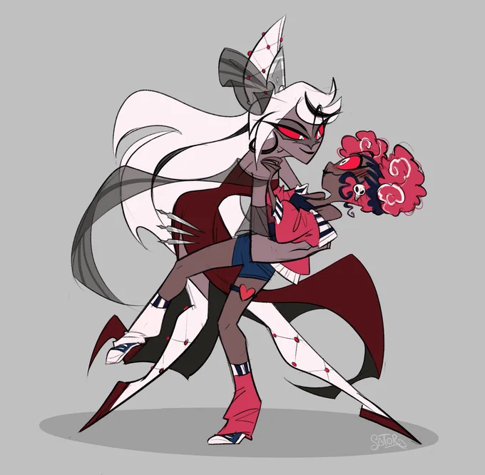 Dancing #HazbinHotel #velmilla #HellaverseSapphicWeek