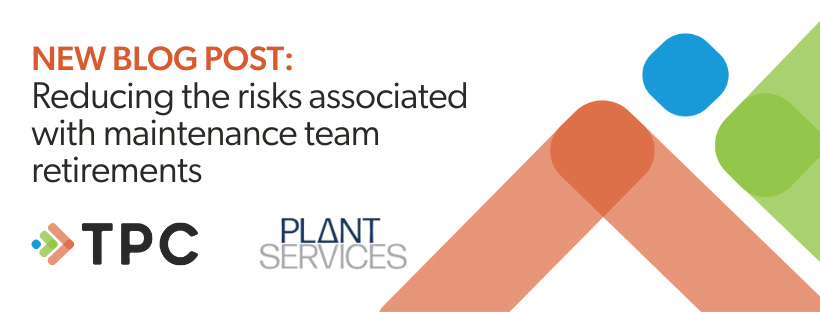 TPCTraining's tweet photo. Are Your Maintenance Teams Prepared for Retirements? 
Our latest blog explores strategies to mitigate risks associated with these retirements

Read more here: https://t.co/lKwk5WPX1f https://t.co/vd4fOoirVZ