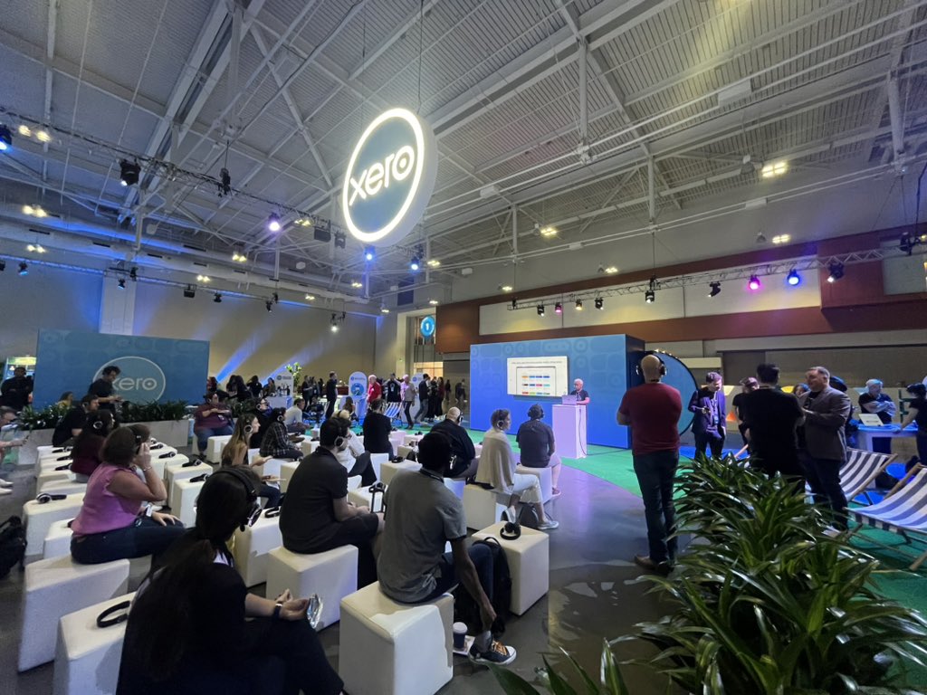 Amazing talk from Bronwyn Hopkins our US DE at Xerocon Nashville! Learn more about building an app with Xero at developer.xero.com 🛠️ 💙 🤠 #Xerocon