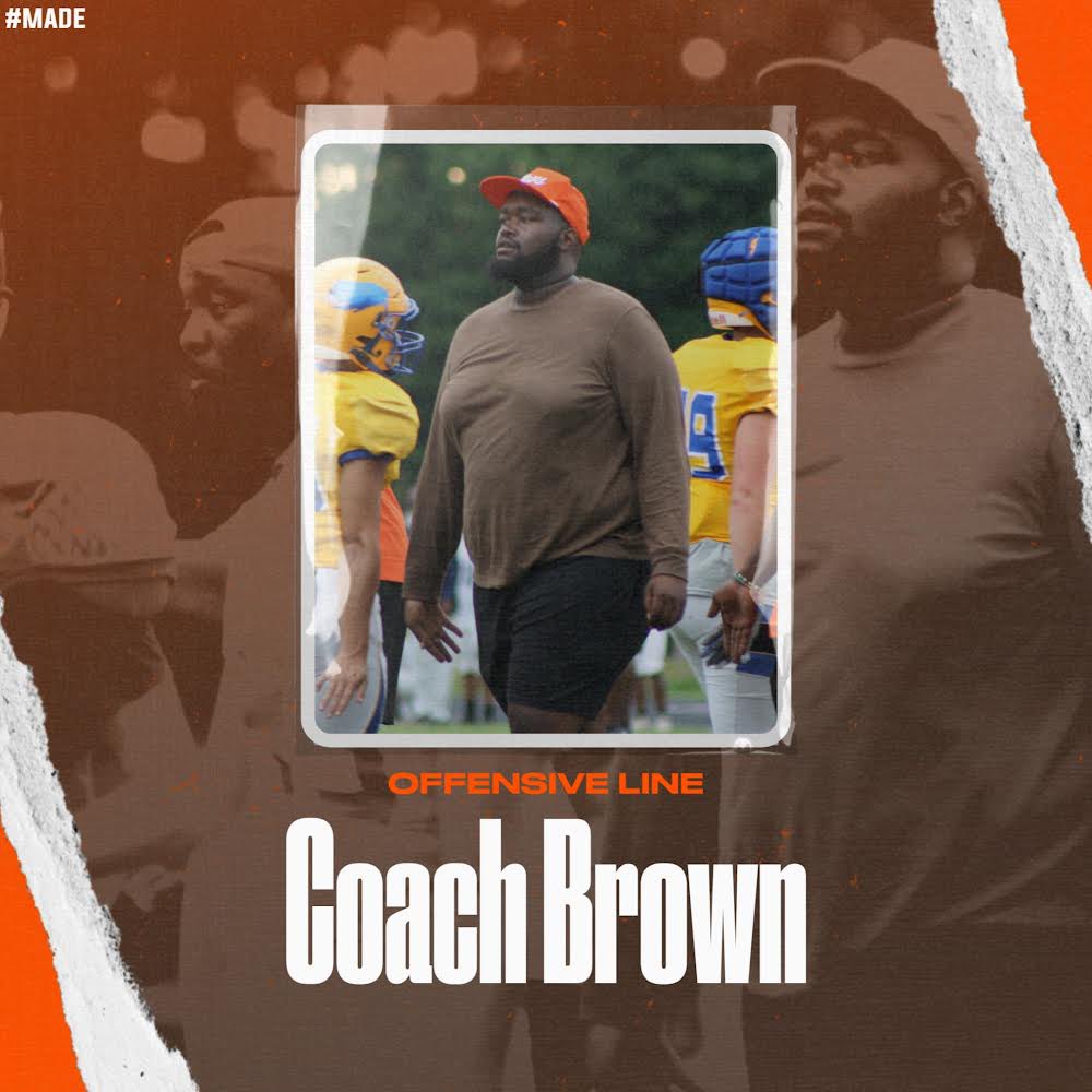 MavLandFootball's tweet photo. HEY MAVLAND
We’ve added more Reinforcement to lead the Big Guys up front 🐂💪🏾

Welcome Coach Brown 

#made #mauldinsc #differencemakers #WIN https://t.co/XRs3S5Opoh