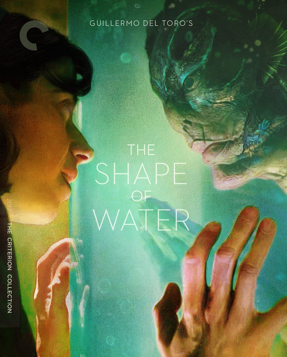 dawnofthediscs's tweet photo. Coming to 4K UHD in November from @Criterion 

@RealGDT’s The Shape of Water 4K UHD

•4K digital master, supervised by director Guillermo del Toro, with 5.1 DTS-HD Master Audio soundtrack
•One 4K UHD disc of the film presented in HDR and one Blu-ray with the film and special features
•New conversation between del Toro and filmmaker David Lowery
•A Fairy Tale for Troubled Times,a documentary highlighting the film’s production design, performances, special effects, and score
•Anatomy of a Scene: Prologue and Anatomy of a Scene: The Dance, both featuring on-set footage and interviews with del Toro 
•Shaping the Waves, an interview with illustrator James Jean
•Masterclass from 2017 on the film’s technical aspects, featuring del Toro, director of photography Dan Laustsen, visual-effects supervisor and co–creature designer Shane Mahan, visual-effects supervisor Dennis Berardi, costume designer Luis Sequeira, and production designer Paul D. Austerberry
•Trailers
•English subtitles for the deaf and hard of hearing and English descriptive audio
•PLUS: An essay by film critic Carlos Aguilar  New cover by Greg Ruth

#FilmTwitter #4KUltraHD #4K #Bluray #PhysicalMedia #CriterionCollection #Criterion #TheShapeofWater @RealGDT