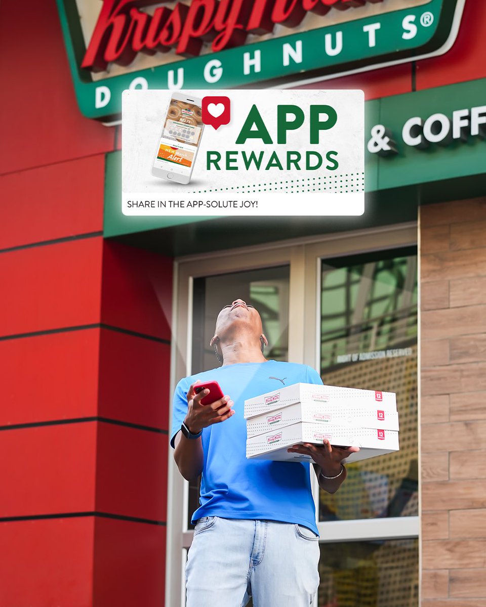 KrispyKreme_ZA's tweet image. Earn, Bite, Repeat!😋🍩📲
Download the KKSA App today: krispykremesa.com/rewards/
Ts &amp;amp; Cs apply.
‌
#krispykreme #apprewards #sharejoy