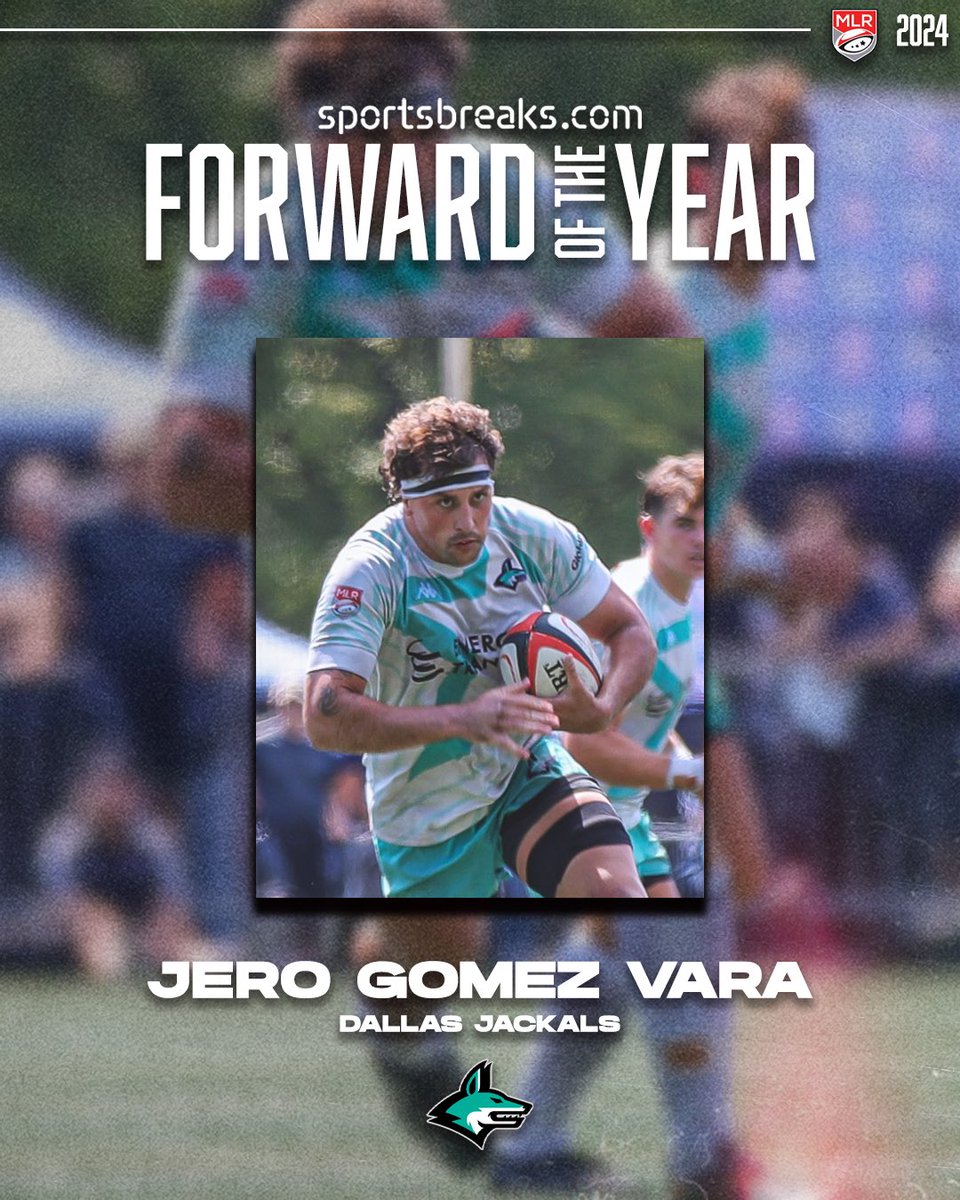 Major League Rugby (@usmlr) on Twitter photo Set the tone as an athlete and captain
The 2024 <a href="/sportsbreakscom/">🎟️✈️🛏️</a> Forward of the Year <a href="/jerogomezvara/">J</a> made 14 appearances, helping lead the <a href="/DallasJackals/">Dallas Jackals</a> to the #MLRPlayoffs for the first time in franchise history
Read the feature: bit.ly/MLR-FOTY24
🖊️ <a href="/joeharvey34/">Joe Harvey</a> | Set the tone as an athlete and captain
The 2024 <a href="/sportsbreakscom/">🎟️✈️🛏️</a> Forward of the Year <a href="/jerogomezvara/">J</a> made 14 appearances, helping lead the <a href="/DallasJackals/">Dallas Jackals</a> to the #MLRPlayoffs for the first time in franchise history
Read the feature: bit.ly/MLR-FOTY24
🖊️ <a href="/joeharvey34/">Joe Harvey</a> |