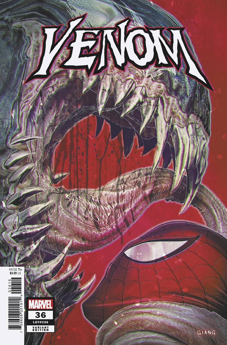 MidtownComics's tweet photo. VENOM WAR RAGES ON!
🍨Sweeten your #ThirstyThursday with 👉 #Venom Vol 5 #36
❤️ @johngiang_art #Variant
👉https://t.co/TAQnfk5Xb9
✏️@gronbekk
🎨 @cafucomic
#EddieBrock #WeAreVenom #TopVariantCovers #TopVariants #Marvel #MarvelComics #Comicbookshop https://t.co/Gospjr3C6r