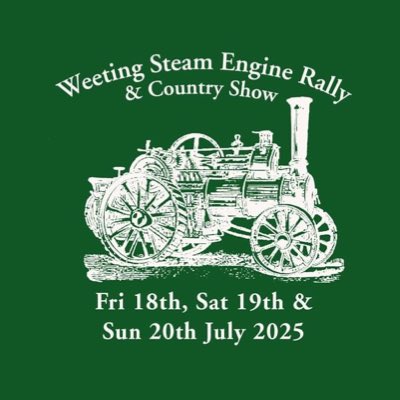 Dates for your 2025 diary #weetingrally