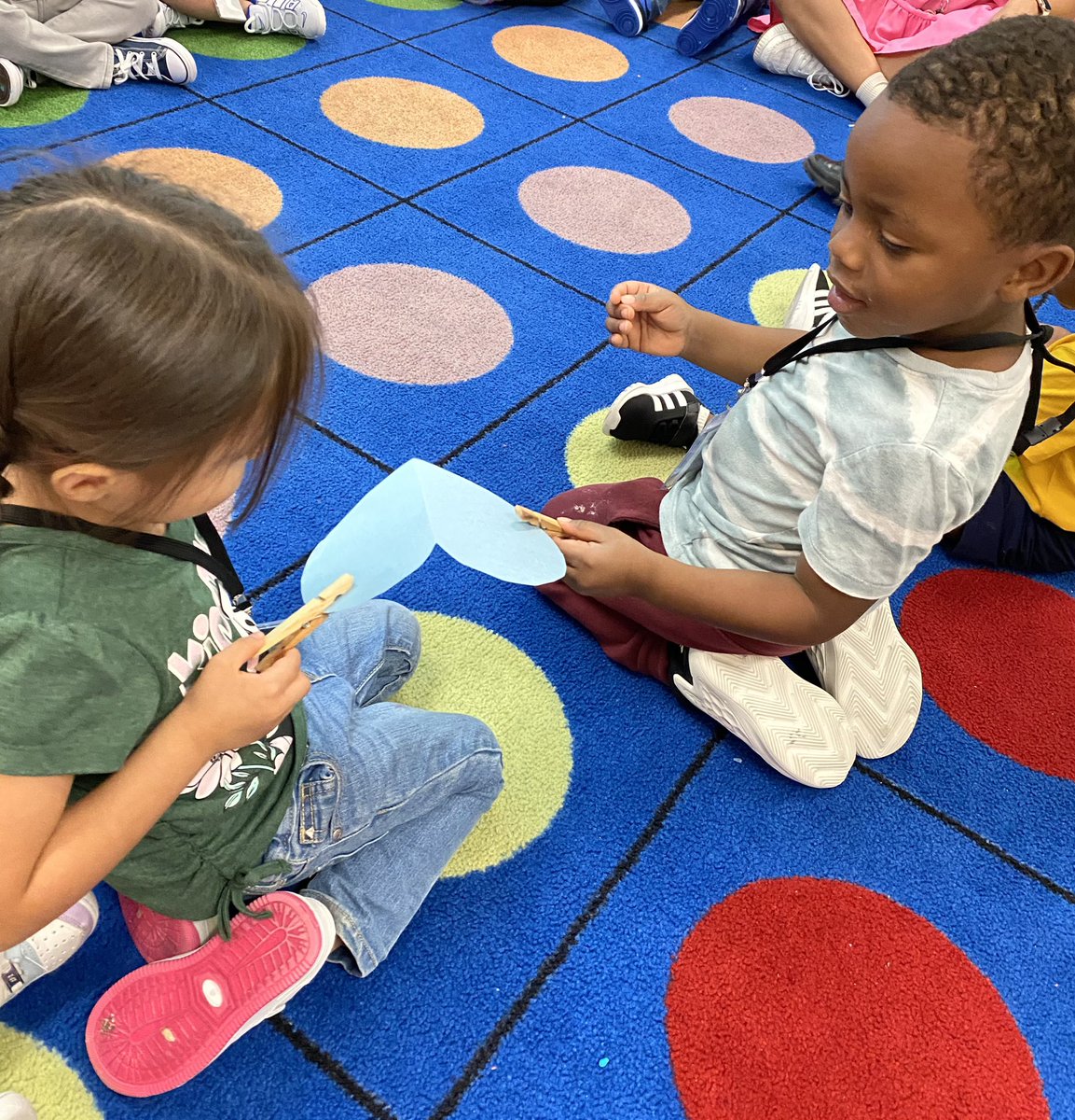 mrswthornhill's tweet photo. PK students are spreading the love and practicing their fine motor skills in Ms. Lozano’s class!  ❤️ #pisdpk #PearlHallproud #PantherPride #PISDpride https://t.co/VK6HCLZJNC