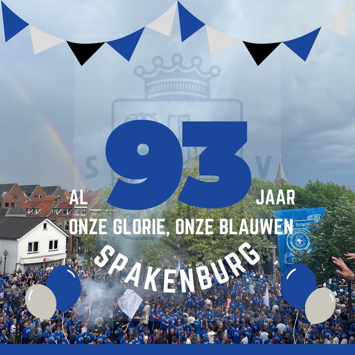 CLUB | Onze trots, ons SV Spakenburg, bestaat vandaag 93 jaar!

Wie jarig is trakteert, dus laat een comment achter onder deze post, volg ons en retweet dit bericht en maak kans op 2 kaarten voor de wedstrijd Spakenburg - Excelsior Maassluis op 31 augustus. 

#spakenburg #blauw