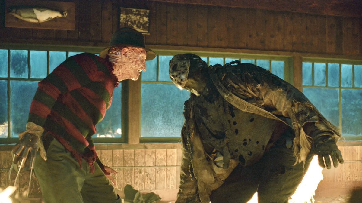 EugWSerra's tweet photo. On August 15, 2003, FREDDY VS. JASON was released in theaters! #FreddyVSJason #FreddyKrueger #RobertEnglund #JasonVoorhees #KenKirzinger #MonicaKeena #JasonRitter #KellyRowland #ChrisMarquette #KatharineIsabelle #LochlynMunro #KyleLabine #BrendanFletcher #ZackWard #Fangoria225 https://t.co/aBDKVBUPuX