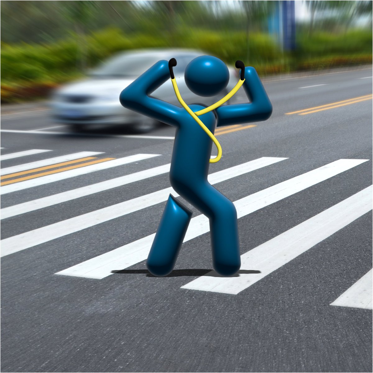 CSP_News's tweet image. Pedestrian fatalities have increased for 4 consecutive years in Colorado. Unplug! Stop, look and listen before crossing the street. You need all your senses to warn you of a danger.