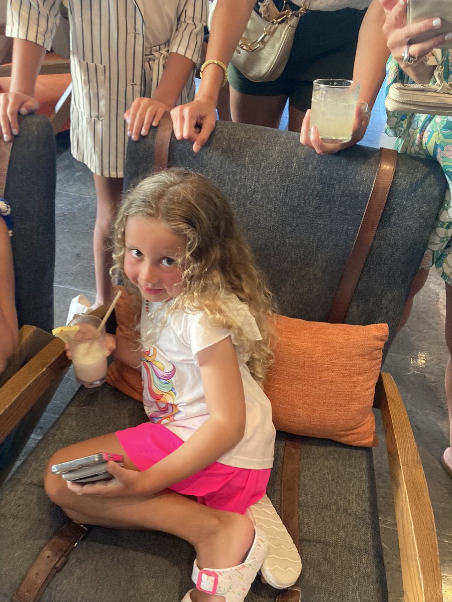 The next time she meets someone she doesn’t like it will be the first! She represents all that’s good in this world. She’s a helper, she’s a giver, and she’s my baby girl forever ❤️. Happy 7th birthday Maisy Jade 🎉 🎈 🎉  🎊