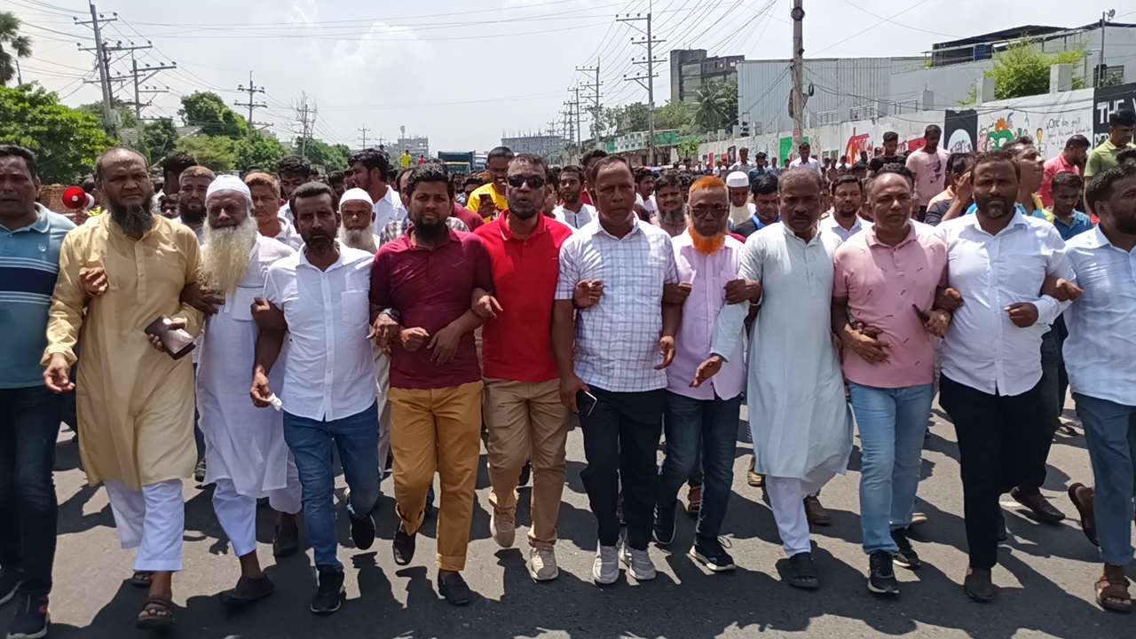 গুম ও হত্যার প্রতিবাদে কালিয়াকৈরে বিএনপির অবস্থান কর্মসূচি ও বিক্ষোভ সমাবেশ