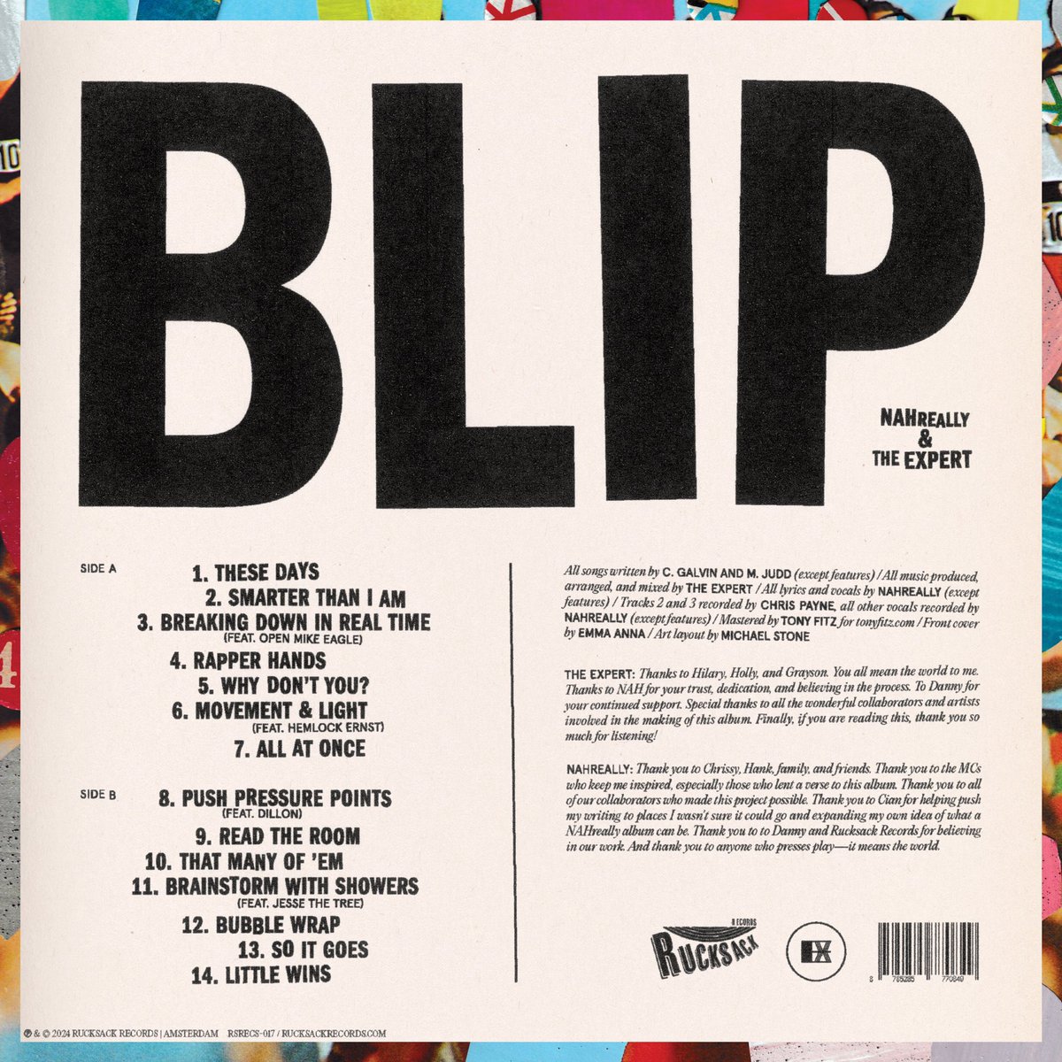 hey you should listen to BLIP by me and <a href="/itstheexpert/">The Expert</a> today.

i don’t know about best or top whatever album of the year, but i bet you you haven’t heard anything quite like it………..

lnk.to/BLIP-LP