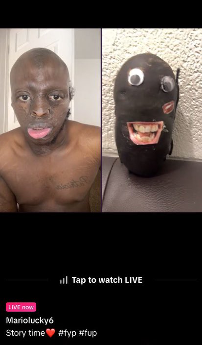 so i was watching this tiktoker talk about what happened to him and look at the mf that joins him 🤦🏽‍♂️💀