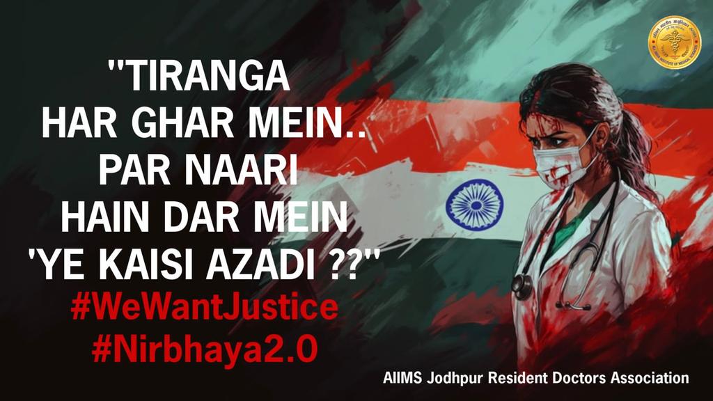DRSPEXY's tweet photo. Wake up India.. Give justice for the innocent soul.
Repond #PMO #PMOIndia #HMO @HMOIndia
@PMOIndia
#MamtaMustResign #CPA #KolkataDoctor #Kolkata #PMO #PMOIndia #presidentofIndia #jrda
@JipmerRDA @RMLDelhi
@dpgi_chandigarh @RDA_AIIMSJ https://t.co/Vsf41n1Jh9