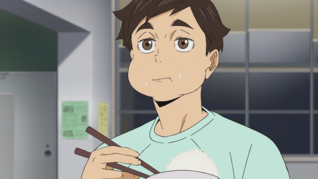 blackadlers's tweet photo. may i one day win the idgaf war like baby atsumu did https://t.co/voUWBWItPR