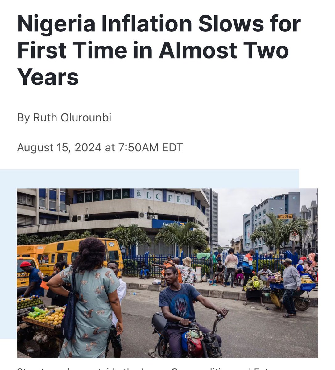 victorfrezy's tweet photo. Inflation has decreased for the first time since 2022, Alhamdulillah. Make i go clear my GLK for boarder ๐๐๐พโโ๏ธ. Cardi B you do well. #NGRInflationDrops https://t.co/ISgBAkHYpR