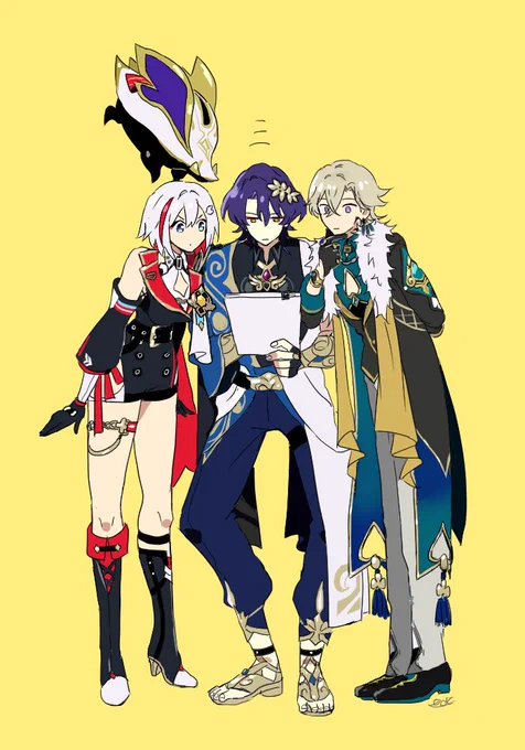 3人の身長差好き 