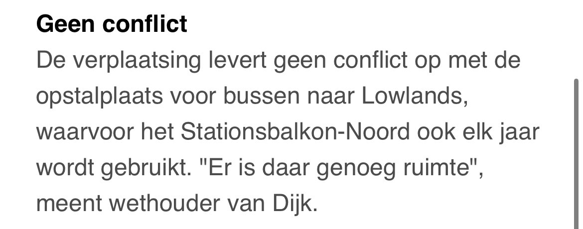 marceltc's tweet image. Bericht uit april. Maar waar vertrekken de pendelbussen vanuit Lelystad in werkelijkheid? Bij Woonzorgcentrum Hanzeborg, achter de rechtbank. #Lowlands #LL24 #LLFest