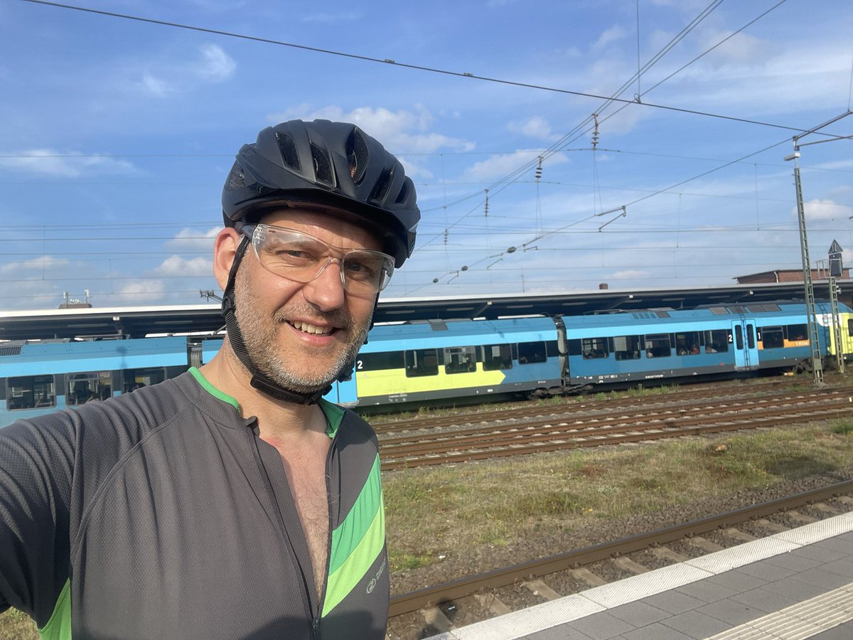 Nach 75, 100 und 156 km.