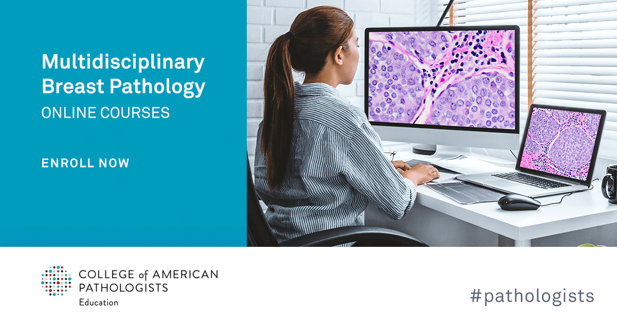 Pathologists's tweet photo. Gain practical skills, tools, and techniques in breast pathology that you can apply in your practice. #PathCME
https://t.co/E7fys8ehF4 https://t.co/1cDLyAUA9l