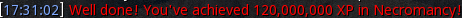 SmallJackRS's tweet photo. 120m Slayer and 120m Necromancy https://t.co/5dZLxIA6OA