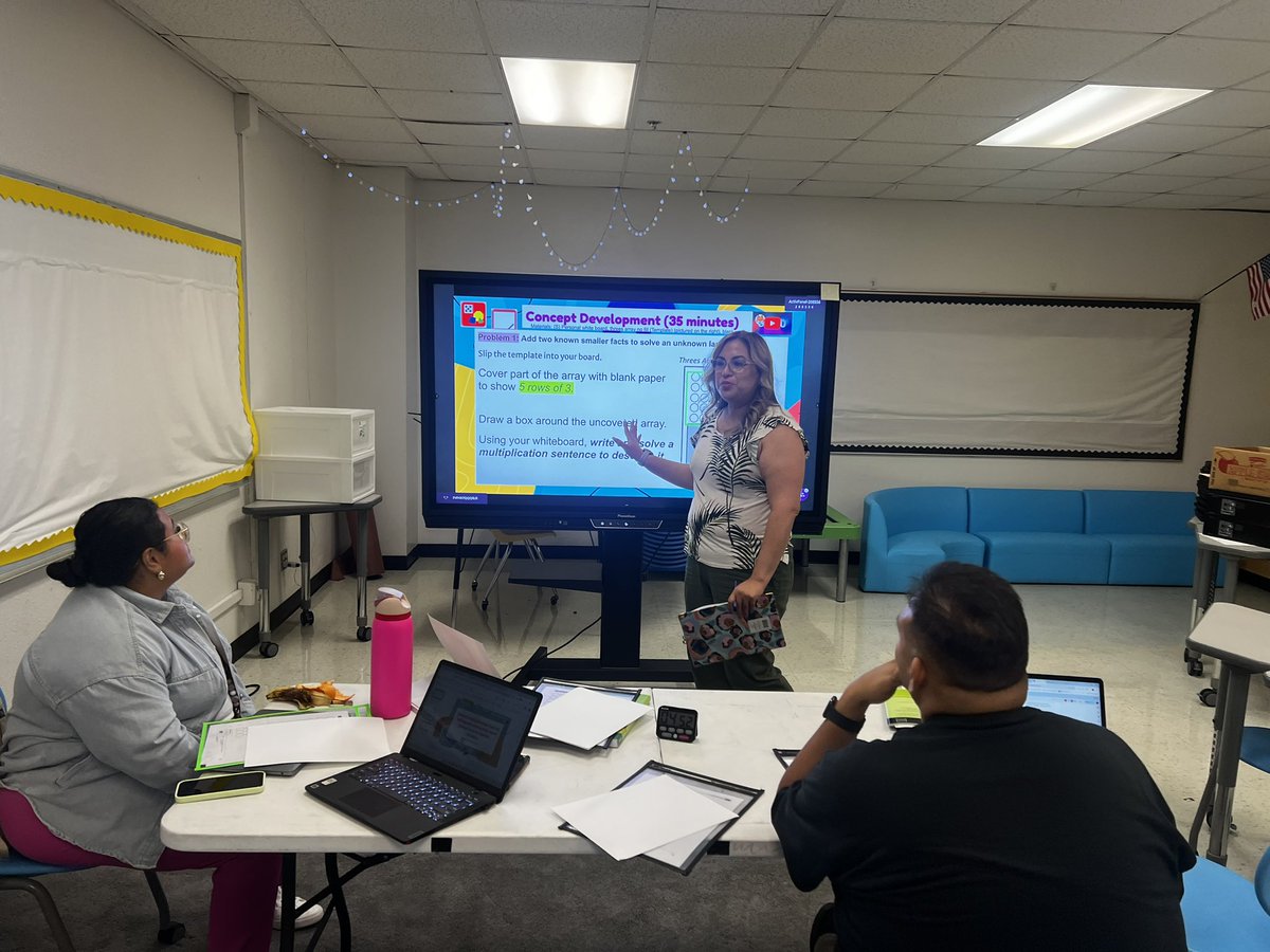 MsJove1's tweet photo. Today is a tremendous Thursday! We are halfway through our PLC day and we have had some awesome Amplify and Eureka role-playing taking place at Winnetka! #IronSharpensIron #Region1Excellence ✏️ 📚 https://t.co/GwXa2Bt9gd