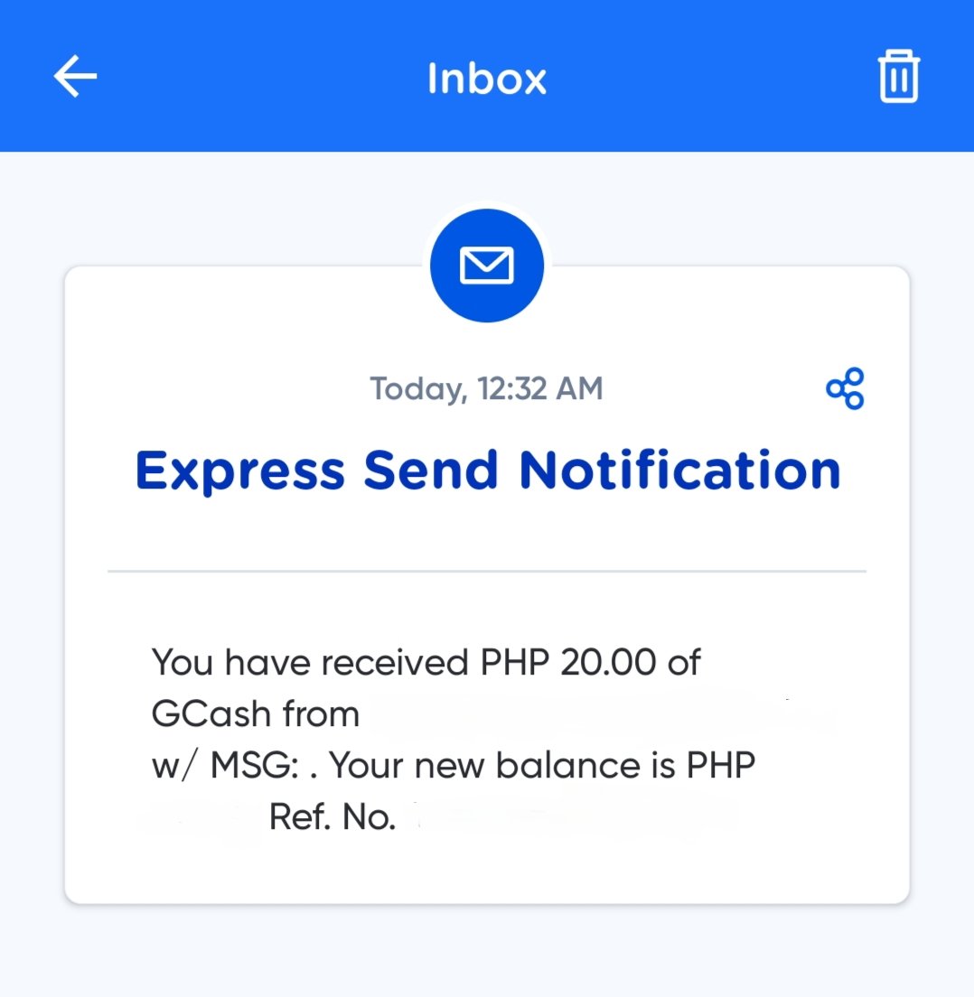 ixyaeihan's tweet photo. yeyyy, another gcash prize received, thank youu so much poo, @hostyuuki !! ๐ซถ๐ป๐ #thanksyuuki https://t.co/nnmwVQQpH4
