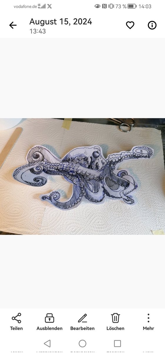 KSteelecf's tweet photo. Finished π
#octopustattoo #tattoo #tattooart #gettingtattooed #mytattooartistisagod https://t.co/DFe3N7nEu4