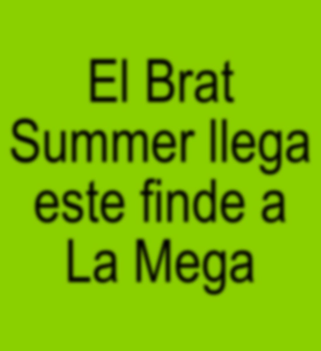 LaMega107's tweet photo. Todas las medias horas de este fin de semana disfruta nuestro #MegaWeekend especial dedicado al nuevo disco de Charli xcx en todas las emisoras Mega a nivel nacional. 🍏💚
Sábado 17 y domingo 18 de agosto por #LaMega... ¡donde sea! https://t.co/hM6C3qYmjQ