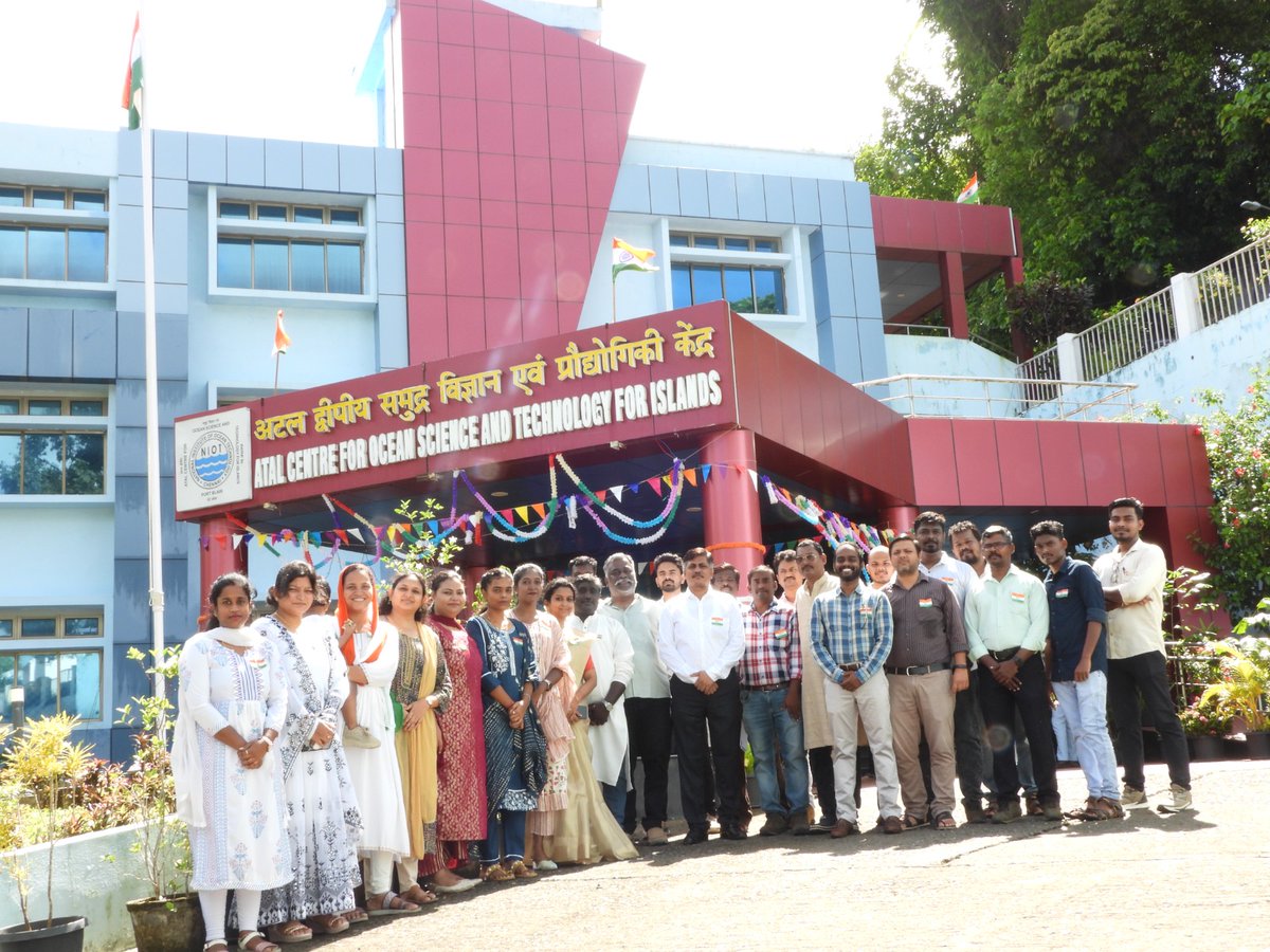 MoesNiot's tweet photo. Marking 78 years of India’s independence at NIOT-ACOSTI, Port Blair! 

Together, we celebrate our nation's journey of progress and innovation. Wishing everyone a proud and joyful Independence Day! 

#IndependenceDay2024 #NIOT #ACOSTI #MoES #EarthSciences #CelebratingFreedom

@PMOIndia @OfficeofDrJS @DrJitendraSingh @ravi_moes @moesgoi