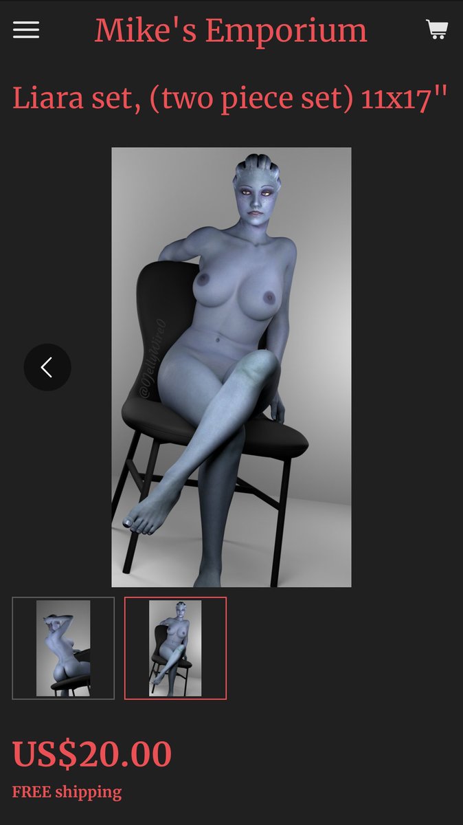 0JellyWire0's tweet photo. Liara two piece set now available! https://t.co/Hq0BeyPTvp