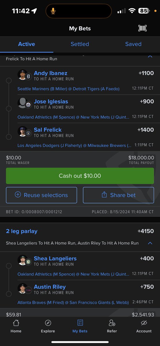 Skip_Bets's tweet photo. I don’t even know at this point. But the even $18,000 just gets me! https://t.co/9048tckapj