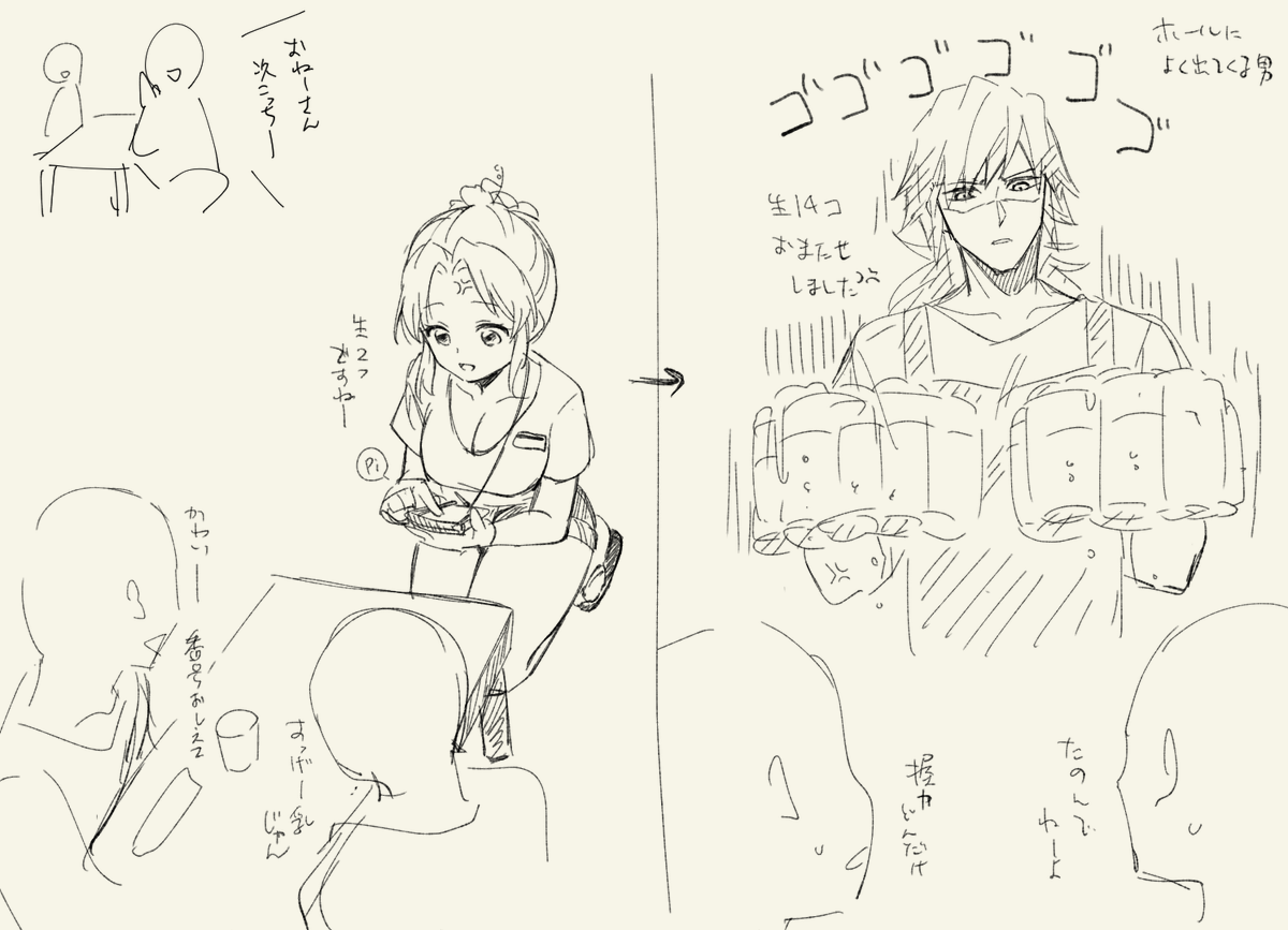 まだ海の家のこと考えてた…
ぎゆしの風味🌞 
