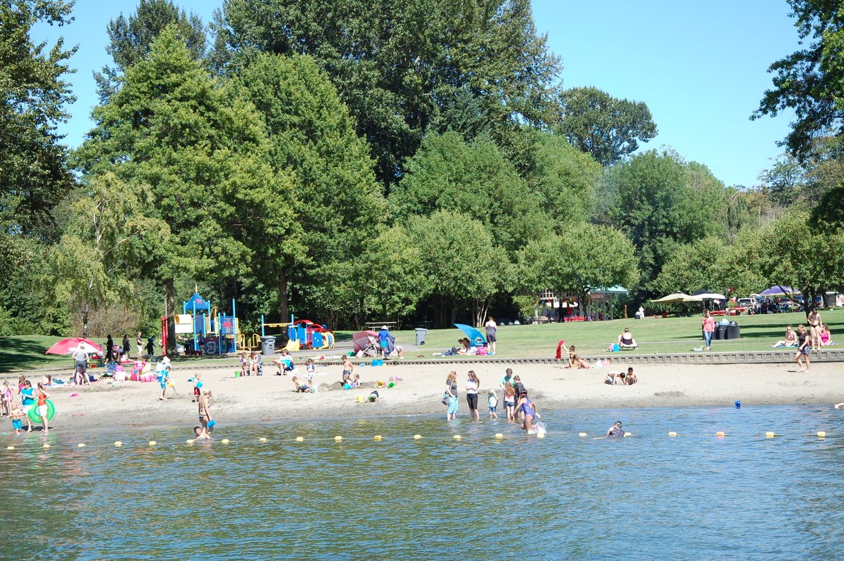 BvueParks's tweet photo. Newcastle Beach Park’s swim area reopens today. Lifeguards will be on duty noon-7 p.m. @KCPubHealth https://t.co/kfSVYeQBsX